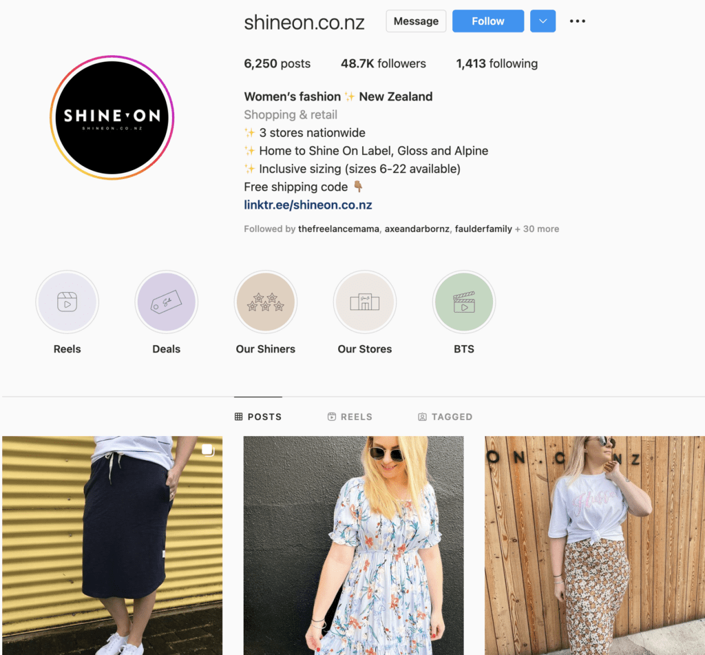 instagram marketing shine on nz