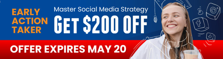 social media strategy course discount